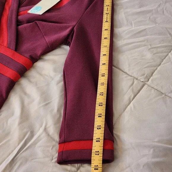 Boden NWT Petite Mulled Wine Nellie Ponte V-Neck Wrap Dress - Picture 9 of 15